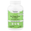 Vitacost Red Yeast Rice & CoQ10 cu No-Flush Niacin -- 240 Capsule vegetariene