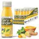 Sera suc organic foc wellness ghimbir 12-Numar 60ml sticle de sticlă, Vegan & Gluten-Free