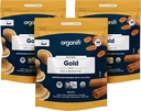 Organifi: Aur - Superfood Supplement Powder- 90 Servings (3 ambalaj) - Suport de stres, Odihnă mai bună, Relaxare și promovează somn odihnitor - Turmeric și Reishi Infuzat