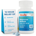 Timpul-CAP LABS, INC. Termen Naproxen Sodiu 220mg - AINS durere Reliever pentru dureri de cap, dureri de dinți, dureri minore de artrită, dureri de spate, Febră - durează 12 ore - 300 Conte