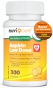 Doză mică Aspirină 81 mg pentru adulţi Caplete acoperite - Comparativ cu Ingredientul activ în doză mică Bayer aspirină pentru adulţi - Siguranţă acoperită (număr 300)