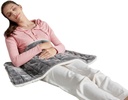 Pad de incalzire ponderata pentru Crampe de perioada si dureri de spate, Pad de incalzire XL 17"x33," Pad de incalzire electrica pentru umar, 4.9LB Pad incalzit cu 4 niveluri de incalzire, Camera de dormit esentiale, Masina de spalat