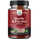 Concentrat Odorless Usturoi Softgels - Pătrunjel Extract & Aged Usturoi Suplimente pentru sanatate circulatorie, Digestie, Suport Imun si Detox hepatic - Pătrunjel Softgels pentru Suport Gut - 60 Ct