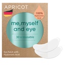 APRICOT ochi patch-uri cu acid hialuronic (ambalaj de 1) I Pad-uri anti-îmbătrânire ochi "Eu,Myself and Eye" I reduce ridurile ochi I patch-uri reutilizabile ochi I silicon tampoane împotriva ridurilor am făcut în Germania