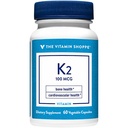 Vitamina Shoppe Vitamina K2-100 MCG (60 capsule vegetariene)