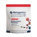 Metagenici Perfect Proteine Pea & Rice - Pudră de proteine pe bază de plante cu 20g Proteină & 3,5g BCAAs - Sprijină creșterea și recuperarea musculară - non-GMO, gluten-free, lactate-free - Vanilie - 30 Serviri