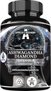 HEGEMONY Ashwagandha Extract de APOLLO 568 mg per tabletă, 100 de comprimate Vegane, 400 de serviri per pachet, Extract de Withania somnifera conține 7% cutanoli, suport de memorie și concentrare