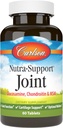 Carlson - Nutra-Suport Joint, Glucosamine Chondroitin & MSM, Joint Function, Cartilage Support & Optimal Wellness, 60 comprimate