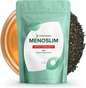 VoomVaya MenoSlim w/Black Cohosh for Menopause - Hormone Echilibru Suplimente pentru femei - Relief pentru Bloating, Hot Flashes, Oboseală, Meno-Belly - Apple Scorțișoară - 30 Teabags