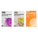 Veru Wellness Balance Hormonal Patch pentru femei Competitie Bundle - Myo-Inositol & D-Chiro, Ashwagandha, B12 Energie - PMS Ajutor, Mensural Support, Mood Stres and Energy (2 Luna)