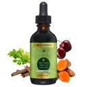 Go Nutrients Uriva - Acid uric avansat Flush Cleanse with Tart Cherry Extract Seminte de telina, Turmeric & More - Picături lichide de înaltă absorbţie Suplimentul pentru articulaţii şi rinichi 2.0 oz.