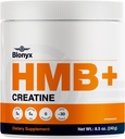 HMB + Suplimentul Creatine - 3g Daily HMB pentru putere îmbunătățită, putere și recuperare, Ideal pentru sportivi de mare intensitate, 30 de zile de aprovizionare