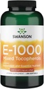 Swanson Vitamina E Tocopherols 1000 Iu (671.1 Milligrame) 250 Sgels