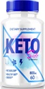 Capsulele secundare Keto, Suplimentul premium pentru a sprijini stilul de viață activ, All- Natural Keto suport pentru a realiza corp fit și sănătos, KetoSide pastile Recenzii (60 capsule)