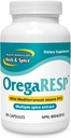 NORTH AMERICAN HERB & SPICE OrgaResp - 90 Capsule vegetale - Immune & Respirator - Chimin, Sage, Ulei de Oregano - Sigur pentru copii și animale de companie, Non-GMO - 90 Serviri