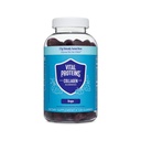 Proteine vitale Colagen Gume, 2,5 g de colagen testat clinic pentru păr, piele, unghii & riduri, 120 ct, 30-zi de aprovizionare, aromă de struguri