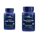 Life Extensie avansat de lapte Thistle 120 Softgels și două-per-zi mare potențial Multi-Vitamin & Minerale 120 tablete Bundle