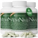 MemNivia Creier Suplimente pentru Memorie & Focus 