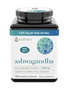 Youtheory Ashwagandha 1000mg cu KSM-66 - Ajuta la sustinerea unui raspuns la stres sanatos 180 capsule (Pachetul de 1)