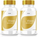 (2 ambalaj) Vision Premium, Premium Eye Supplement, Vision Premium pentru a îmbunătăţi concentraţia şi concentrarea, Vision Premium pastile pentru ochi sănătoşi, VisionPremium Recenzii (120 capsule)