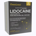 CARELAND 4% Lidocaină Gel Patch, 35 Conte maxim de putere durere patch-uri pentru ajutor muscular în gât genunchi spate și umăr patch-uri de amorțire nesolicitat pentru nervi, articulații