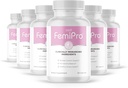 Femipro Bladder Control Suplimente pentru femei si barbati, Natural Herb & Probiotic Blend, Suporturi Urinal Tract Health & Microbiome Balance 