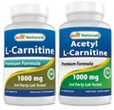 Cele mai bune naturale L-Carnitina 1000mg & Acetil L-Carnitina 1000mg