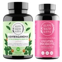 Happy Hippie Probiotice Vaginale pentru femei și organice Ashwagandha