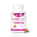 Suplimente Humann SuperBerine Berberine, suport metabolic sănătos și zahăr din sânge - Ingredient clinic cercetat - Absorbenta mare, Formula doză concentrată cu extract de frunze de măsline - 30 capsule