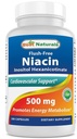 Cele mai bune naturi Niacina fără culoare Inositol Hexanicotinat 500 mg 180 capsule