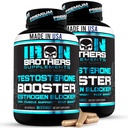 Booster de testare pentru bărbați cu blocant estrogen - supliment alimentar anti-estrogen - inhibitori naturali de aromatază - Creșterea libidoului și a forței 60 capsule - creștere musculară - pierdere în greutate (2 sticle)