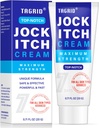 TAGRID Putere maximă Jock Itch Cream, Jock Itch, Tinea Cruris, Jock Itch Cream Extra Putere pentru bărbaţi şi femei, Tinea Corporis, Itch Cream - Puternic & Rapid - 60g (20g)