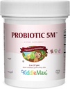 Maxi Health KiddieMax Probiotic 5M - Acidophilus - Flora Digestivă sănătoasă - 2 Ounce pulbere - Kosher