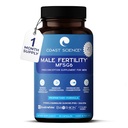 Suplimente de fertilitate masculină MFSg6 - CoQ10, Ashwaganda, PQQ - Conte de sanatate sperma si supliment de fertilitate semen - Include vitamine prenatale si PQQ - 90 capsule