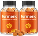 Gumă de mestecat turmeric pentru adulți și copii cu extract de ghimbir și piper negru 