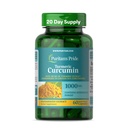 Puritan Pride Curcumin 1000 mg, Standarized to 95% Cucuminoids, Herbal Dietary Supplement for Antioxidant Health, 60 Radpid Release Capsule
