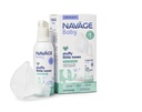 Inhalator salin pentru copii sălbatici - Spray nazal salin pentru ajutor de congestie - Pediatru Endorsed Baby Nasal Spray w/Mask & Liniște, Mist continuu (2,8 oz)