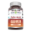 Amazing Formulas Folic Acid (Vitamina B9) Supliment 