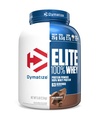 Dymatize Elite 100% Whey Pulbere de proteine, 25g Proteine, 5,5g BCAAs & 2.7 L-Leucină, Absorbție rapidă & Digesting rapid pentru recuperarea optimă a mușchilor, Ciocolată bogată, 5 Lire (63 Servings)