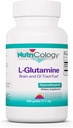 Nutricologie L-Glutamine pulbere - Sanatate ingestie pentru barbati si femei, Free Form Amino Acid, Pur, 4.7g Supliment - 7.1 Ounce