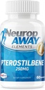 Elemente neuropAway Pterostilben (60 capsule rezistente la acid 250 mg per flacon)