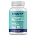 BESTVITE Vegetarian Glucosamine 1000mg (120 capsule vegetariene) - Fără Stearete - Fără umpluturi