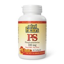 Factori naturali, fosfatidilserină, suport pentru memorie, concentrare și funcții cerebrale, Soy și Gluten gratuit, 60 Softgels