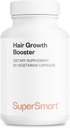 Supersmart - Booster de creștere a părului 160 mg pe zi (Suplement Lustriva) - Biotin 40x mai mult Soluble 