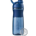 BlenderBottle SportMixer Shakeer Sticla Perfect pentru Shake-uri de proteine și Pre Workout, 28-Ounce, Navy
