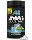Muscletech HMB Suplimente 1000mg, Clear Muscle (42 Softgels lichid) - cel mai mare grad HMB pentru Lean Muscle & Recovery-HMB Free Acid Muscle Supplement-Ajutor pentru reducerea descompusului muscular - Ambalajul poate Vary
