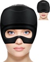 Migrene Relief Capac, Foldable Eye Visible Headache Relief Capac, Migrene Relief Hot and Cold Hangover Capac Gel de gheaţă 360° Fit, Migrene Ice Mask, Cefalee Migrene Hat Cel mai bun Cadou pentru sănătate