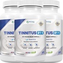 Tinitus 911 - Tinitus Relief de ajutor - Ureche inelare - 3 ambalaj