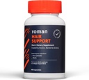 Ro Hair Support Supplement for Men | with Saw Palmetto, Zinc, and Biotin to Help Support and Nourish Hair | 30-Day Supply (90 Capsules)
